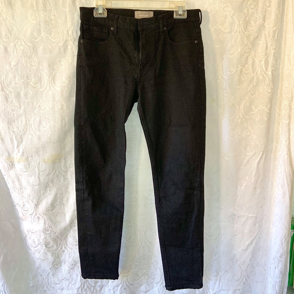 Everlane High Rise Skinny Jean black size 29